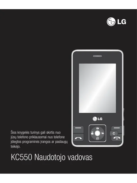 LG KC550.ACHNBK